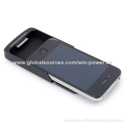 Colorful Power Bank Case, Fit for iPhone 4/4S, 5V DC/1A InputNew